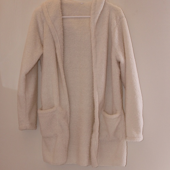Sweaters - Hooded Cardigan